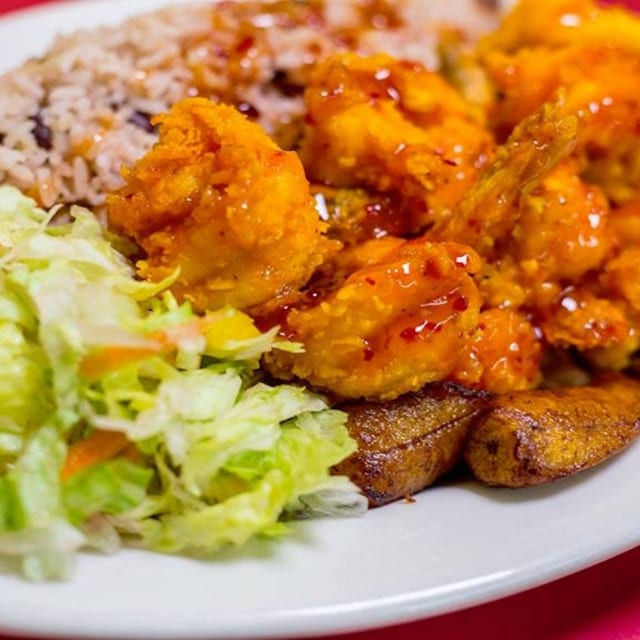 Sweet Chilli Shrimp.