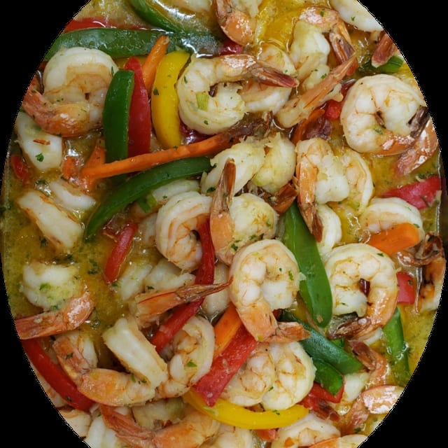 Garlic Shrimp.